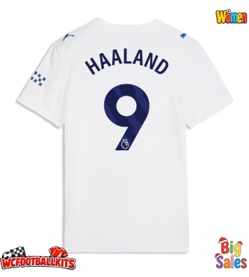 Manchester City Erling Haaland #9 Replica Third Stadium Shirt for Women 2026-27 Short Sleeve